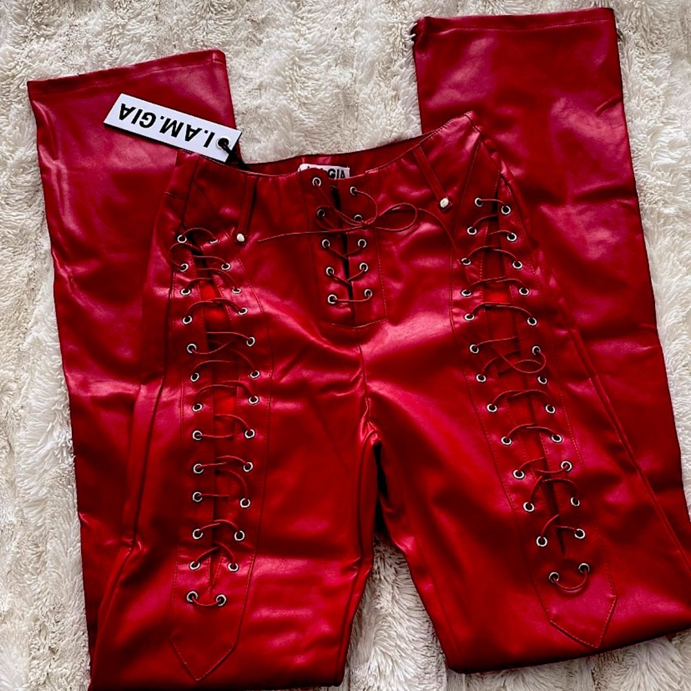 I.AM.GIA Xenia Pant in Red